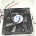 Вентилатор с плъзгащ лагер(втулков) 92x92x25mm, 12VDC,53cfm,0.15A,3000rpm,36dBA,285gr.,с-2 кабела ,Tidar