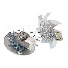Мотор за вентилатор с единична перка на готварска печка 230VAC/50Hz/24-28W,Bompany BO-683JA/N
