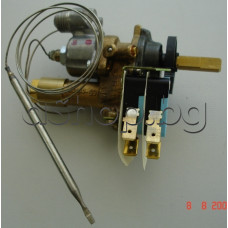 Терморегулатор с осезател + ел.ключ 16A/250VAC за готварска печка,Bompani BO-693