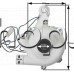 Мотор к-т с циркулационна помпа 230V/50Hz,0.6A,65W за миялна машина ,Candy CDI-45