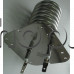 Нагревател тип спирала за проточен бойлер 230VAC/3500W,Kaneta 0409 с фланец 89x89mm ,Юнга-035KI