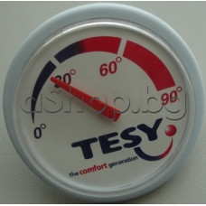 Термометър бял за бойлер d74x32.5mm  0-90°C ,Tesy GCV 80 36 20 A 04 TSRA 4274 101
