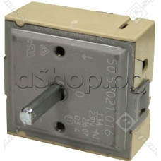 Ключ-регулатор керамичен 8-изв.x6.35мм,осd6x22mm,250VAC/13A за керам.плот,EGO 50.57021.016 ,45x48x22mm