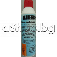 Специална течност за почистване на ръжда и драскотини от стоманени-иноксови повърхности на домакински уреди 250ml,Liebherr