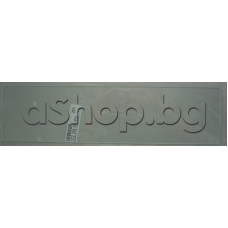 Стъклен рафт 400x110x3.2mm-поставка от вратта за хладилник,Liebherr CBN 3733-20,CUP 3221-20