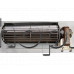 Електро двигател + вентилатор(турбина d60x180mm) дясна  220VAC/50/60Hz,22...26W за хладилна витрина, KLIMASAN/SHENO,Coldmaster CMV-355
