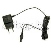 Адаптор HD8505,100-240VAC,9W->15VDC/5.4W захранващ с кабел на машинка за подстригване,Philips QC-5350,HC-3400