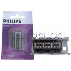 Нож-комплект(глава)HP2911, HP1046/01 на машинка  за епилиране,Philips HP-6416