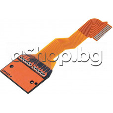 12-изв. лентов кабел с платка на ед.край за панел на авторадио,Pioneer/KEH-5300/M6300/M7300