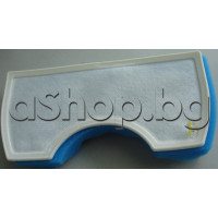 Въздушен филтър к-т 150x75x25 mm син полукръг за прахосмукачка,SamsungSC-4590,4550,B610