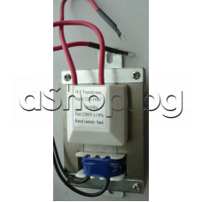 Високовол.трансформатор 220-240VAC/50-60Hz,out:2500V±10%,5mA за  машина против насекоми VLS-30