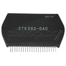 3-channel convergence correction circuit,±50V,Icmax=7A,Fhmax-100kHz,22-SIL,STK392-040