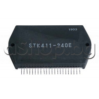 IC, 2xNF-E,±..V,2x>..W(±45.5V/6om),22-SIL,Samsung STK411-240E