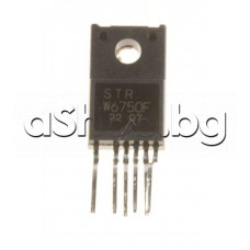 IC,Switching regulator,+115V,TO-220/6F,STR W 6750 F