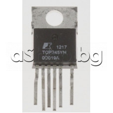 IC ,TOP Switch-GX,85-265VAC/40W,230VAC/26W,700V,132/66kHz,TO-220/6 ,TOP245YN