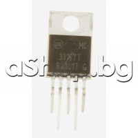 Fixed frequency power switching regulator,-40..+85°C,TO-220/5,MC33167TV