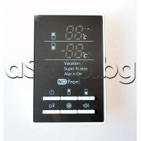 Блок с бутони за управление и LED индикация за хладилник,Samsung/RL-40PGIH1/EUR