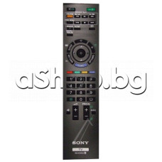ДУ RM-ED022 с меню за  LCD телевизор,SONY/KDL-40L4000/40ZX1