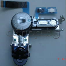 Панел с върт.ключ, бут.Power с лент.кабел за управление на цифр.фотоапарат,Sony/DSC-H5,W530