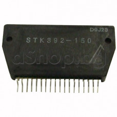 3-channel convergence correction circuit,±38V,Icmax=3A,18-SIL,STK392-150