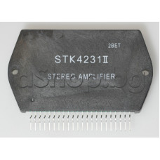 IC,NF-E,±75V,2x>100W(±51V/8om),22-SIL,STK 4231 II/MK2