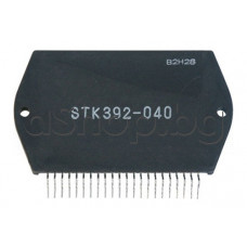 3-channel convergence correction circuit,22-SIL,STK 392-040