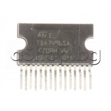 IC,2xNF-E,35V,2x>5W(22V/8om),15-SQL, TDA7496S