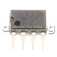 IPD Switch,85-264VAC/5W,230VAC/Vdss=700V,Il=0.255A,Fsw=44kHz,7/8-DIP,MIP253SP