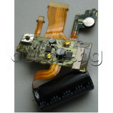 Платка за светкавица с лент.кабел и елементи + кондензатор,ST-176 за цифр.фотоап. Sony/DSC-H3