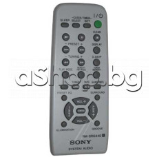 ДУ RM-SRG440 за аудио система,Sony MHC-RG330