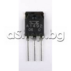 Si-P ,NF/S-L,180V,15A,130W,20MHz,TO-3JP(TO-247S),SanKen 2SA1492