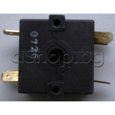Въртящ ключ за кафем.13(2)A250VAC,32x36x18mm,6-изв,Taurus Trento