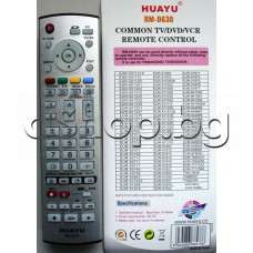 ДУ за LCD телевизор с меню+настройка +ТХТ+DVD+VCR,Panasonic/EUR-5xxx,TNQ-xxxx