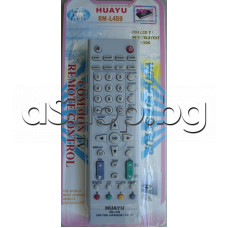 ДУ-универсално за LCD телевизор с меню+настройка ,Sony,Sharp,Panasonic,Toshiba,Sanyo,Hitachi,JVC,Aiwa