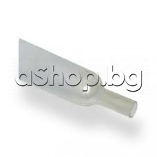 Термосвиваем шлаух 2:1,d7.0/3.5мм,прозрачен,1-метър,Woer RSFR Tube 125°C VW-1,HST-7.0 TR