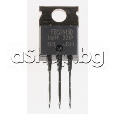 MOS-N-FET,150V,60A,320W,<0.032om(35A),60nS,TO-220,IRFB52N15DPBF Infineon (IRF),code:FB52N15D