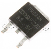 MOS-N-FET,55V,16A,38W,<0.075om(9.6A),TO-252/D-Pak,FR024N IR/Infineon