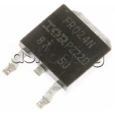 MOS-N-FET,55V,16A,38W,<0.075om(9.6A),TO-252/D-Pak,FR024N IR/Infineon