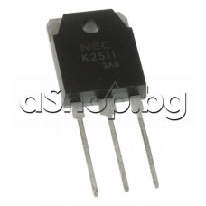N-MOSFET,LogL,60V,±40A,80W,<40mOm(20A),TO-247S,NEC