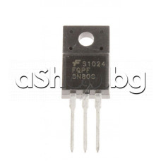 QFET-N-DMOS,800V,8A,59W,<1.55om(4A),TO-220F,FQPF8N80C Fairchild