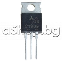 Si-N , AM-L,60V,6A,PQ=16W(27MHz),TO-220 ,code: C1969 ,Mitsubishi  2SC1969