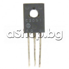 Si-N,AM-L,75V,1A,PQ=1.8W(27MHz),TO-126,C2091 Hitachi ,2SC2091