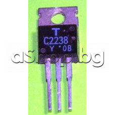 Si-n,NF/S-L,160V,1.5A,25W,100MHz,TO-220 Toshiba