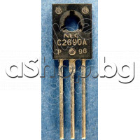 Si-N,NF/HF-L,160V,1.2A,20W,155MHz,TO-126,NEC 2SC2690A ,code: C2690A