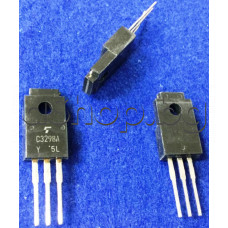 Si-N ,NF/S-L,180/180V,1.5A,20W,100MHz ,TO-220F ,Toshiba C3298A-Y,2SC3298A