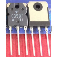 Si-N, Hi-Fi,NF-E,180V,12A,130W,30MHz,TO-247S ,Toshiba 2SC3907