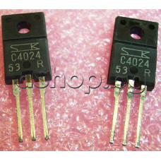 Si-N ,hi-beta,lo-sat,hi-Ueb,100V,10A,35W,TO-220F, SanKen 2SC4024 ,code:C4024