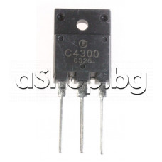 Si-N ,S-Reg,900/800V, 5A, 75W,<1/6us, TO-3PF ,Allegro Sanken 2SC4300 ,code:C4300