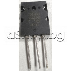 Si-N,NF-E,Hi-Fi,230/230V,15A,150W,30MHz,TO-3PL/TO-264 ,Toshiba 2SC5200 , 2SC5200 O