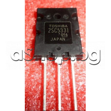 Si-N,CTV/Display-HA,hi-res,1500/600V,15A,180W,to 64kHz,TO-264,Toshiba